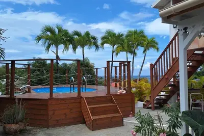 Image de La Canopée - Superbe F2, vue mer, piscine espace solarium