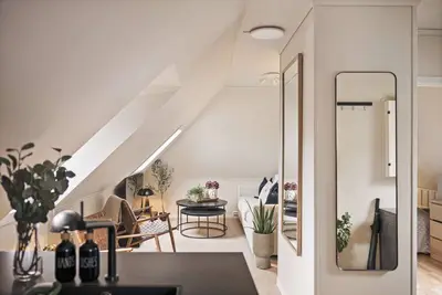 Image de 300m to Bryggen | Top Floor | Built in 1800`s
