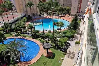Image de Charming 2-bedroom apartment with WiFi, Ac in brilliant Benidorm