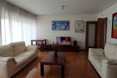 Image de 180º view in Setúbal marina over the River Sado, Troia, the mountains and the sea.