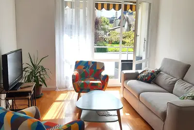 Image de Appartement, centre ville, 2 chambres, parking privé, 1er étage, ascenseur,