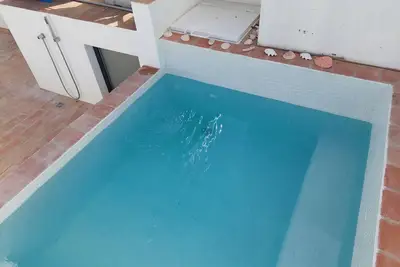 Cosy Terrace House - design, comfort, micro-pool, top location in Olhão