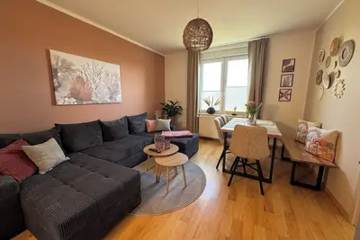 Vacation apartment 2 in the Beachhouse on Lake Goitzsche - close to the beach & family-friendly