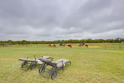 Image de Bunkhouse on Working Texas Ranch w/ Horses & Cows!