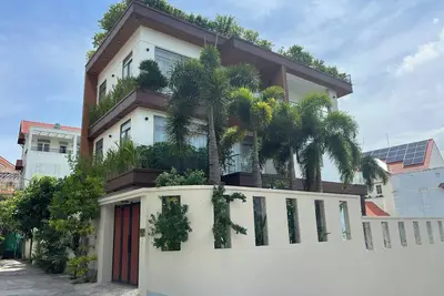 New pool villa at front beach for holiday and family event, cozzy and welcome!