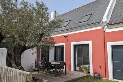 Image de Maison de bord de mer située à 3mn à pied de la plage par le sentier côtier