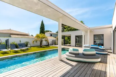 Villa Boston, luxe et piscine au style californien