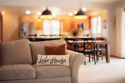 Image de New! Big Chetac Lakefront Retreat – Private Dock, Sunset Views & Serenity