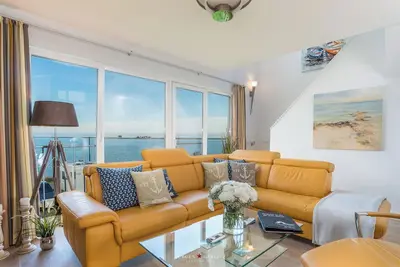 Image de Baltic Sea vacation apartment \"Quarterdeck\": south-facing terrace & sea view. - Dog welcome