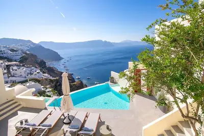 Image de Villa à Fira avec 2 chambres à coucher, 4 couchages