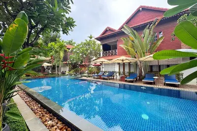 Image de Luxury 3-bedroom villa with Ac- Share Swimming Pool-Siem Reap Angkor