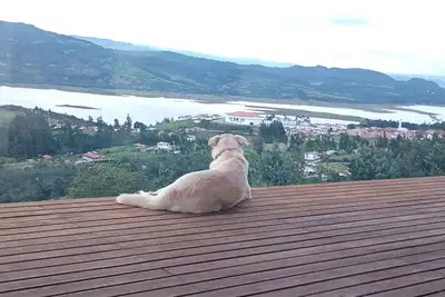 Image de Hotel Hacienda Montepardo. The best view of Guatavita and the Tomine Reservoir.