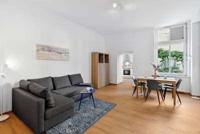 Image de In the middle of Cottbus' pedestrian zone, close to the beautiful Altmarkt