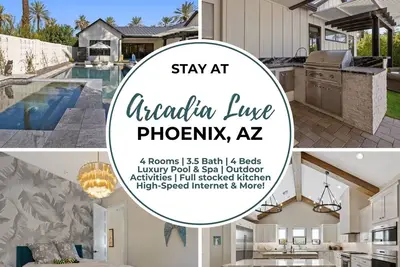 Image de Arcadia Luxe Gorgeous Home W/ Heated Pool & Spa