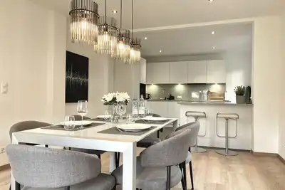 Image de New: Top vacation home in Hanover, 120 sqm - modern, quiet. Close to the trade fair & city center.