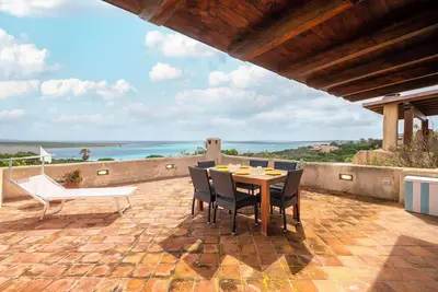 Image de Maison de vacances 'Casa Marina' avec vue sur la mer, terrasse privée et climatisation