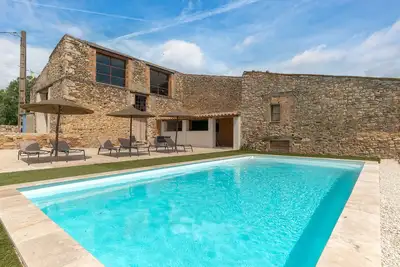 Image de Appartement 'La Bergerie' avec piscine commune, Wi-Fi et climatisation