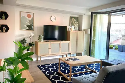 Image de Duplex independent house with garden ideal for family relaxation and telecommuting