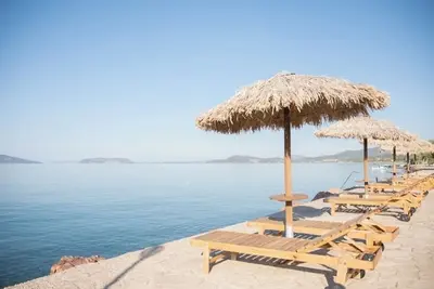 Image de One-Bedroom Apartment with Sea Views and Olive Grove Serenity for Up to 4 Guests