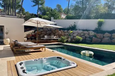 Image de Sublime villa d’Architecte avec Piscine & Spa à 15 min de Montpellier