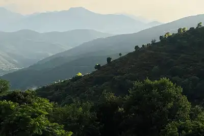Image de Maison de village dans la montagne Corse, calme, authentique, terrasse avec vue
