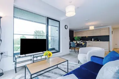 Image de Modern Luxury Apartment in Old Trafford, Balcony, Sleeps 6