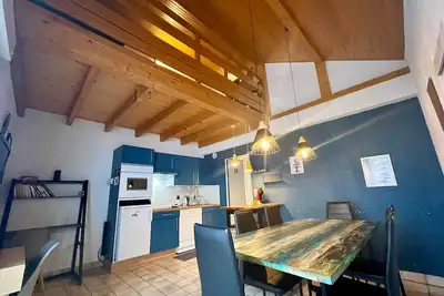 Image de Duplex dans chalet vue Gérardmer et piscine