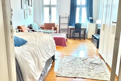Image de 2-rooms-Apt (each 30 m2)+big balcony/heart of Berlin Mitte (126m2)