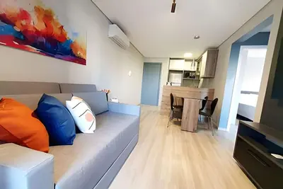 Image de Dois quartos condomínio clube de luxo Sky com vaga