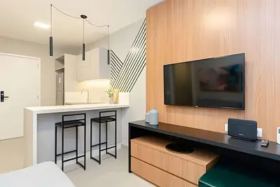 Image de Apartamento completo 1 quarto e sala no Ed. Elysia