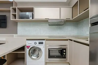 Image de Studio para 4 pessoas com lava e seca no Lifespace