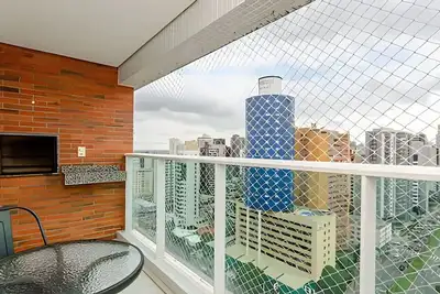 Image de 2 Quartos, Garagem e vista linda no batel -22a