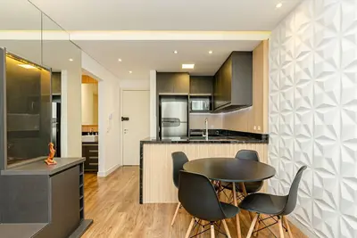 Image de 1 Quarto Luxo, Com Vaga, Ar. Condomínio clube Sky