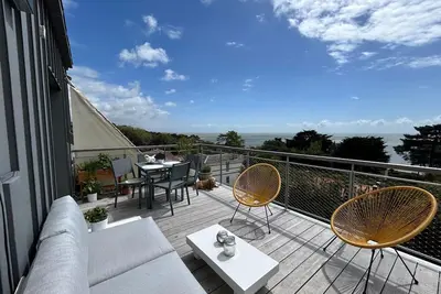 Image de Appartement \"Le Cèdre\" avec vue sur la mer, terrasse privée et Wi-Fi