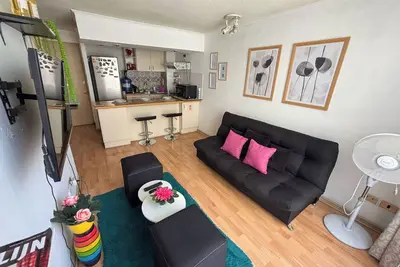 Image de Fantastic 2-bedroom apartment with WiFi in Santiago