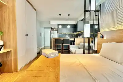 Image de Moderno e Espaçoso Studio no Lifespace Batel c/ Ar