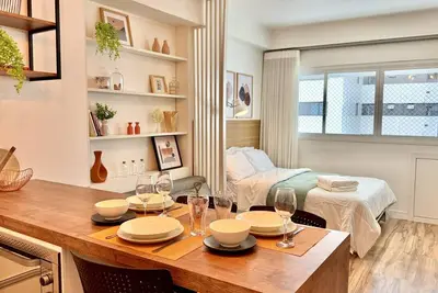 Image de Studio premium Shopping Curitiba com ar e garagem