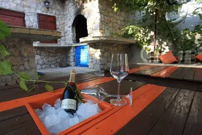 Image de Garçonnière avec la terrasse Zablace, Sibenik (As-24318-b)