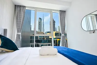 Image de The Pad, Burj Khalifa view, 1Bd.