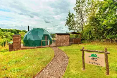 Image de Chalet à Kent avec jacuzzi et vue