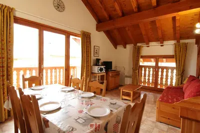 Image de Appartement confortable pour 6 pers avec balcon à Aussois