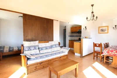 Image de Appartement spacieux pour 6 à Aussois avec balcon et wifi