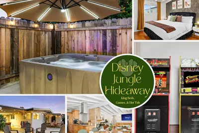 Image de Disney Jungle Escape: Hot Tub, Games & King Beds