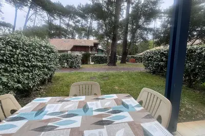 Image de Soustons Plage, agréable T2, piscine et tennis