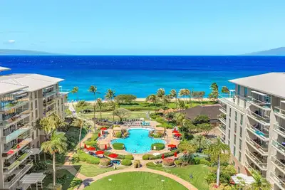 Image de Maui Resort Rentals: Honua Kai - 4 Total Bedrooms, Top Floor Deluxe Ocean and West Maui Mountain Views + Bbq on Balcony!