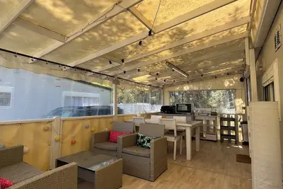 Image de Mobil home 4 personnes Vieux Boucau les Bains, camping les chênes 2**