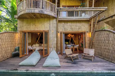 Image de Tropical 2br Bamboo Villa in Cemagi