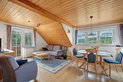 Image de Appartement \"Morgenrot\" avec jardin partagé, balcon et Wi-Fi