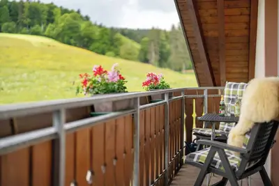 Image de Appartement \"Vogelsang\" avec jardin partagé, balcon et Wi-Fi