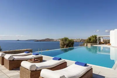 Image de Villa à Myconos avec 5 chambres à coucher, 10 couchages